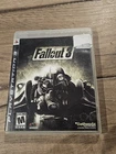 Fallout 3 (Sony Playstation 3 PS3, 2008) NO MANUAL