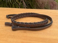 QUALITY Laced English Bridle Reins ~ 5/8" x 109" ~ Never Been Used