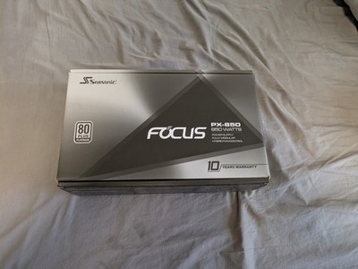 Seasonic Focus Plus 850 Platinum PC Power Supply with Cables - P/N: SSR-850PX