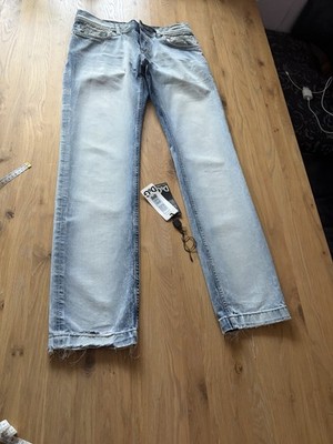 Dolche & Gabbana D&G Jeans Herren Gr 30 Hellblau 1 x Getragen/ zu Eng Riss