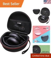 Extra Protective Black Hard EVA Case for Wireless Noise Cancelling Headphones