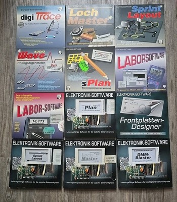Abacom Master  ProfiLab Version 1.0 Rev.05 Mess Steuersoftware Windows 3.1 95 98