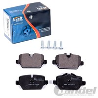 Kraft BREMSBELÄGE-SATZ Hinterachse Passend FüR BMW 1 3 Mini | 6012548