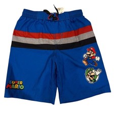 Nintendo Super Mario Kids Blue Shorts