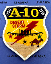 US AIR FORCE 354th TACTICAL FIGHTER WING A-10 THUNDERBOLT II DESERT STORM PATCH