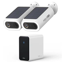 ⭐️⭐️⭐️4K Security Cameras Wireless Outdoor System, 2-Cam Kit No Monthly Fees