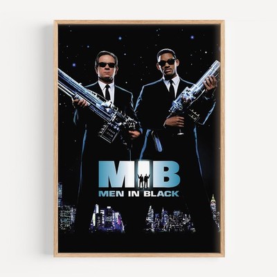 Men in Black (1997) Movie Poster Wall Art Print