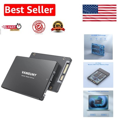 2.5-Inch SATA III Internal SSD - 256GB Solid State Drive with 3D NAND Technology