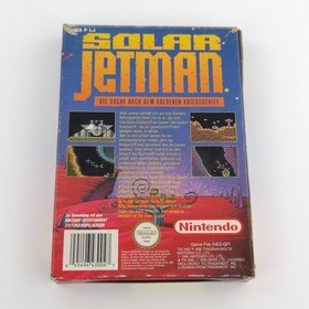 Nintendo NES Spiel: Solar Jetman - OVP Anleitung Modul (PAL-B NOE)
