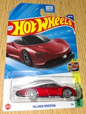 2025 Hot Wheels Main McLaren Speedtail 209/250 JBB28 Red Exotics