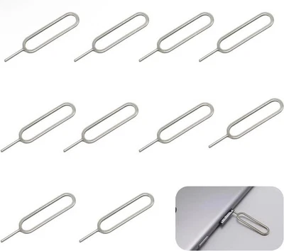 10x SIM Karten Pin Nadel Öffner Stift Slot Tool für iPhone Samsung Xiaomi Handy - Bild 1 von 4