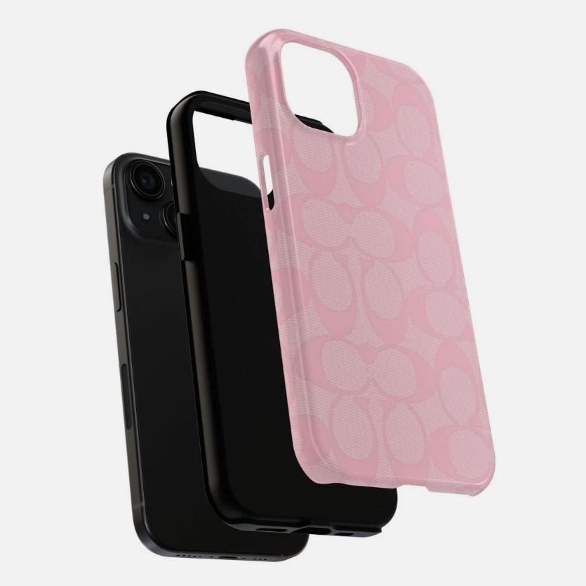 Pink Coach Style iPhone Case Elegant Luxury Hard Protective Cover | eBay