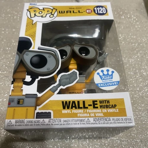Funko Pop! Vinyl: Pixar - Wall-E with Hubcap - Funko Web (FW) (Exclusive) #1121
