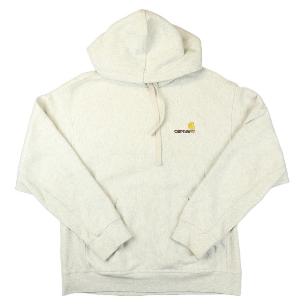 Carhartt WIP Jumper Mens MEDIUM Grey Heavyweight Hoodie Sweatshirt Size M