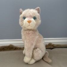 2000 Ty Classic Plush Cat White Pink Blue Eyes