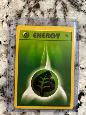 Pokemon TCG Grass Energy 099/102 Base Set (1st Edition) Regular