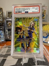Bandai Dragon Ball Super Fusion World Android 17/Android 18 FB01-078 PSA 9