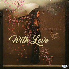 Rebecca Correia Signed Autographed Record Album LP With Love ACOA