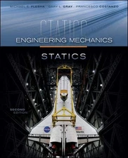 ENGINEERING MECHANICS: STATICS By Michael Plesha & Gary Gray - Hardcover *VG+*