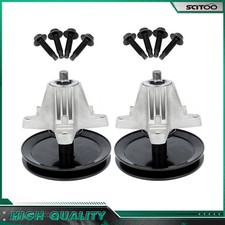 2PK Spindle 918-06977 For Cub Cadet 46 Inch Deck XT1-LT46 XT2-LX46 918-06977A