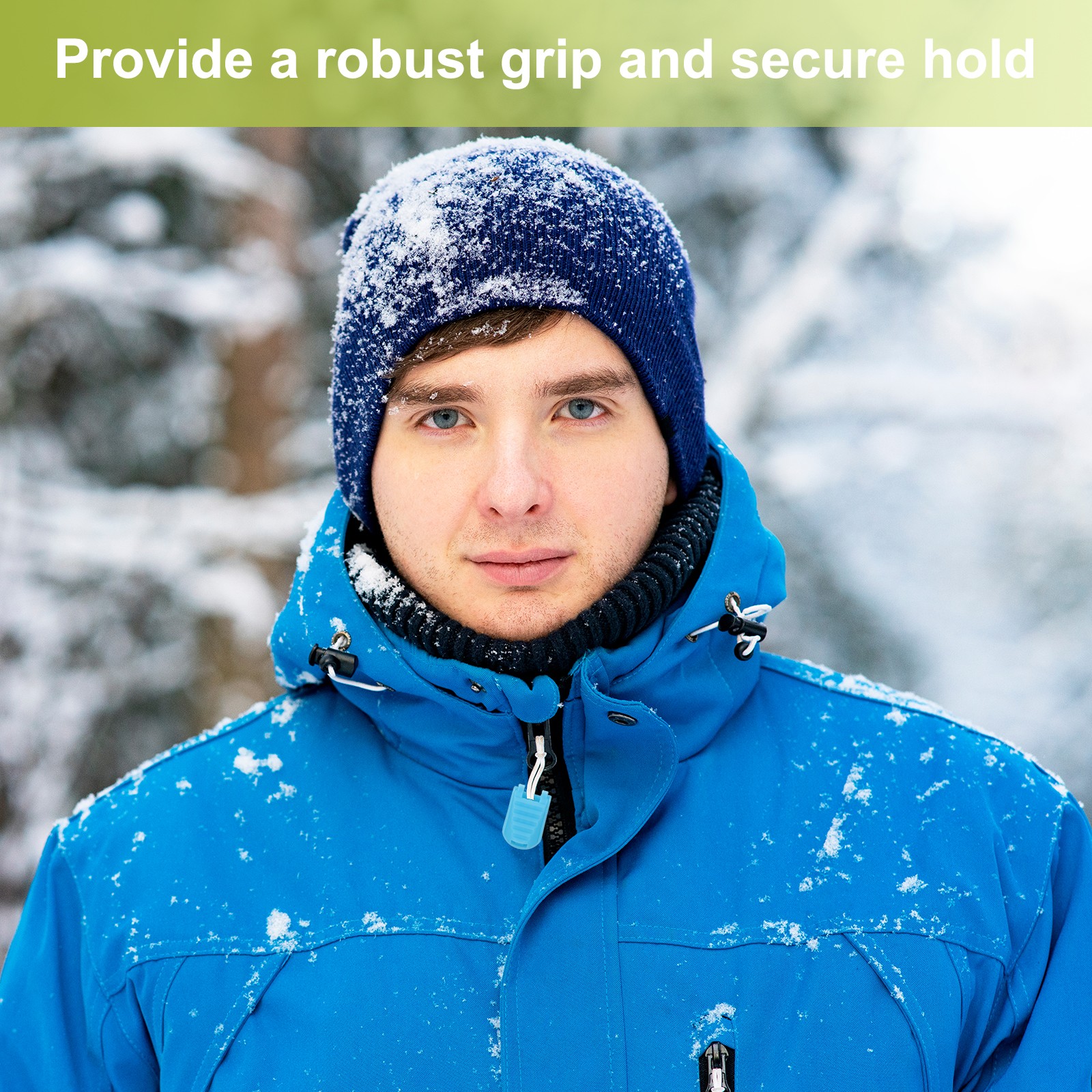 Zipper Pull Tabs Cord End Tips Shoelace End Clips - (30 Pack, Rose Red)