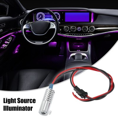 6mm 0.24'' 12V 2W LED Aluminum Light Source Illuminator for Car DIY LED Blue