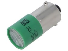 18824121 Kontrollleuchte: LED T10 gr&uuml;n Kunststoff 110VAC 110VDC CML INNOVAT