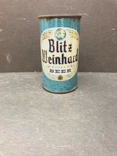 Blitz Weinhard 1950's Flat Top Beer Can REDUCED 40%