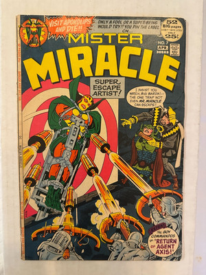 Mister Miracle #7  Comic Book  1st App Kanto, 1st Cover App Big Barda