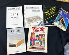 Vintage Commodore 64 Computer Guides Manuals Books Lot Of 6