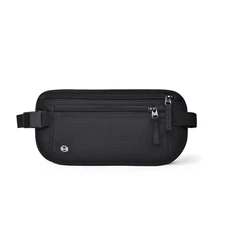 Travel Money Belt - Slim Passport Holder RFID Blocking Travel Pouch to Protect C