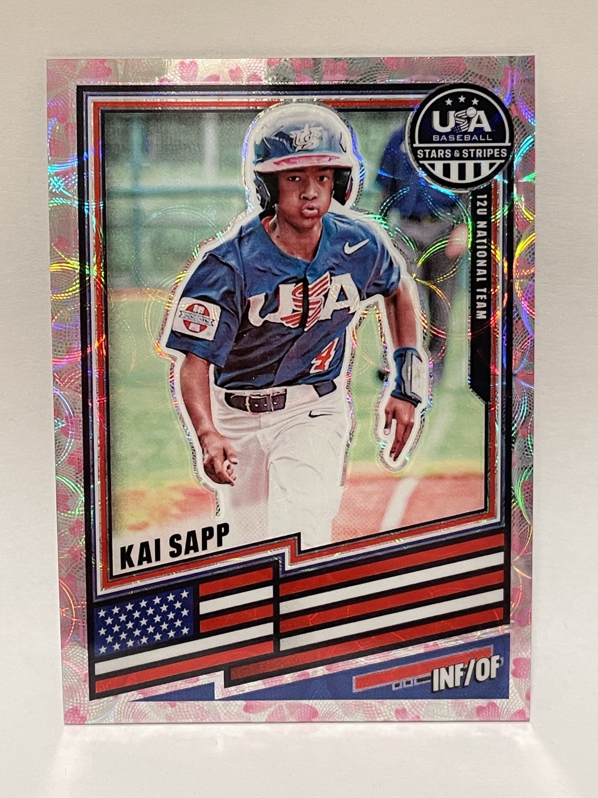 2026 Panini Stars & Stripes Baseball Kai Sapp Cherry Blossom /20