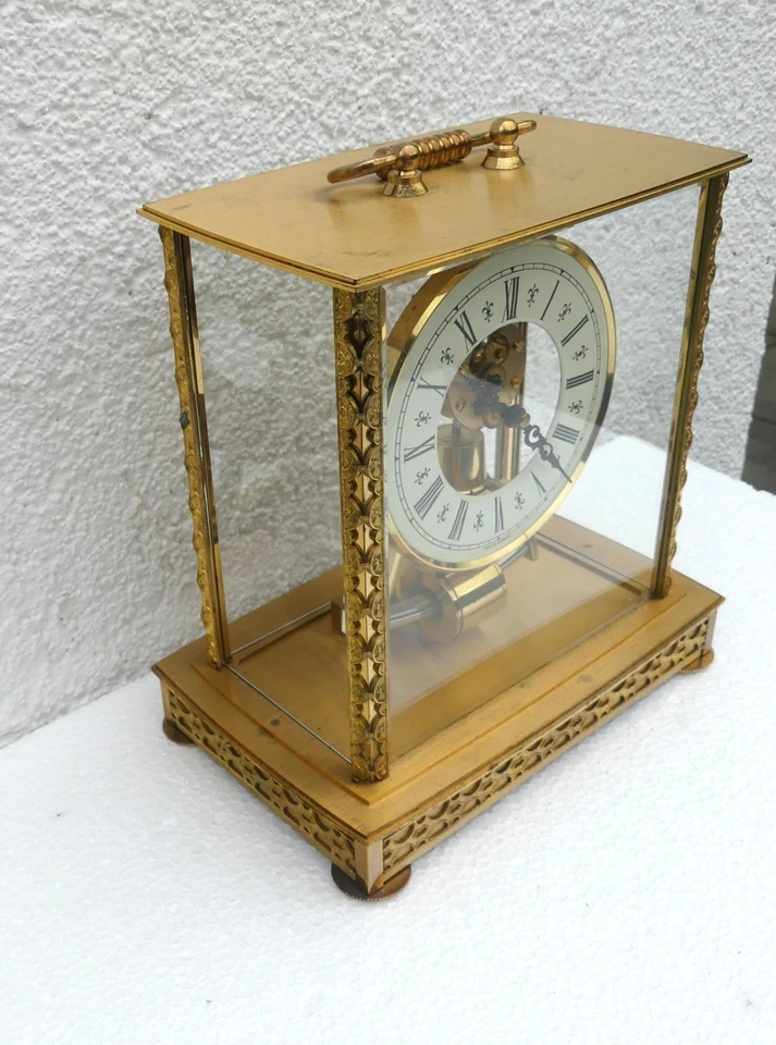 Tischuhr ,Kaminuhr, Magnetpendeluhr, Kundo electronic, Kieninger & Obergfell - Bild 3 von 4