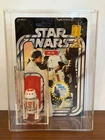 Vintage Kenner Star Wars R5-D4 w/20 Back Cardback & Case Hong Kong COO