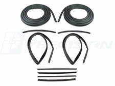 1998-2001 Dodge Ram Pickup Front Door Weatherstrip Kit 4 Door Quad Cab