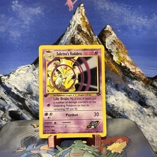 Sabrina's Kadabra - 58/132 Pokemon Gym Challenge - 1st Edition MP