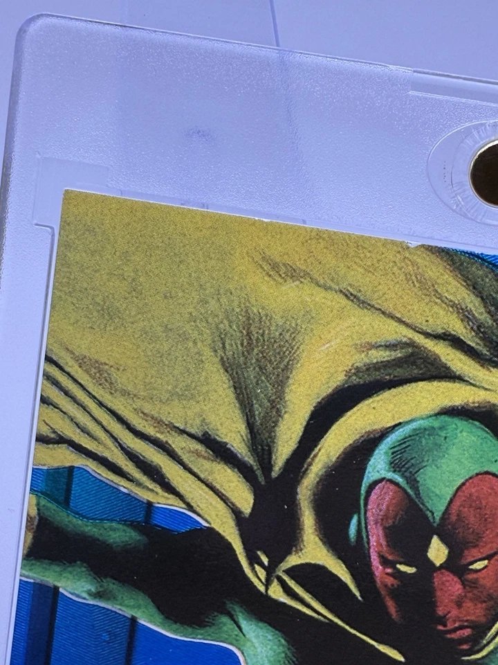 Skybox Marvel Metal Universe Avengers 2023 gemas de metales preciosos azul/50 visión Foto 2 de 4