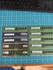 Lot of 8 Assorted DDR3 ECC Server Memory Kingston SK Hynix Samsung