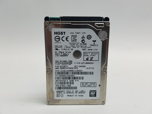 HGST 5K1000 HTS541010A9E680 1 TB SATA II 2,5 Zoll Laptop HDD 5400 RPM