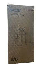 Capital Lighting 946421BK-GL - Wall Sconces Outdoor Lighting *READ*