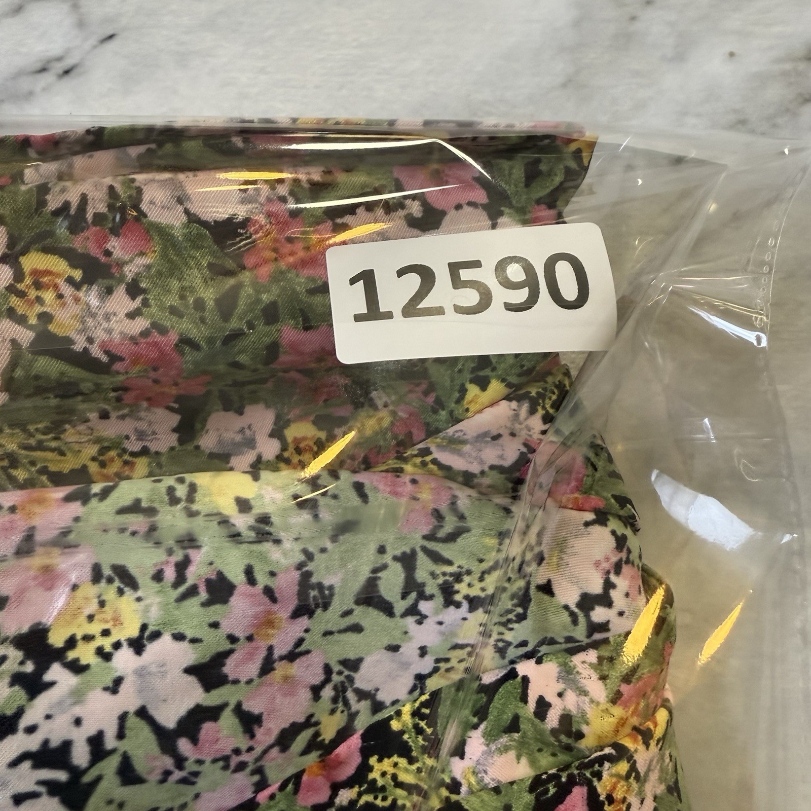 Zara Basic Dress Womens Size Medium Multicolor Fl… - image 7