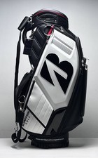 Bridgestone Caddy Staff Bag Black 6-Way Divide Single Strap Golf Bag