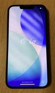 Apple iPhone 13 A 2633 mit 128 GB Midnight ohne Simlock "Backcover gebrochen"