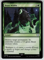 Beast Within 234 Commander: The Lord of the Rings: Tales of Middle-earth