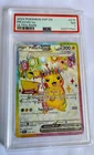 2024 POKEMON SSP EN-SURGING SPARKS ULTRA RARE #219 PIKACHU EX PSA 7