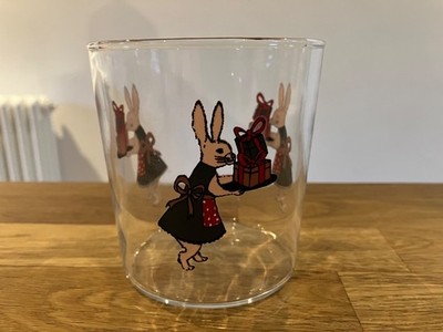 Ikea Vinter 2018 Glasbecher Hase Malin Gyllensvaan 30cl