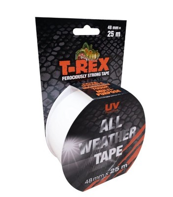 T-Rex All Weather Tape   Transparentes Klebeband Für Unauffällige Reparatur 25m