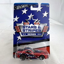Hot Wheels 2013 Dodge SRT Viper Diecast Car Stars & Stripes Series Red 1:64 1/5
