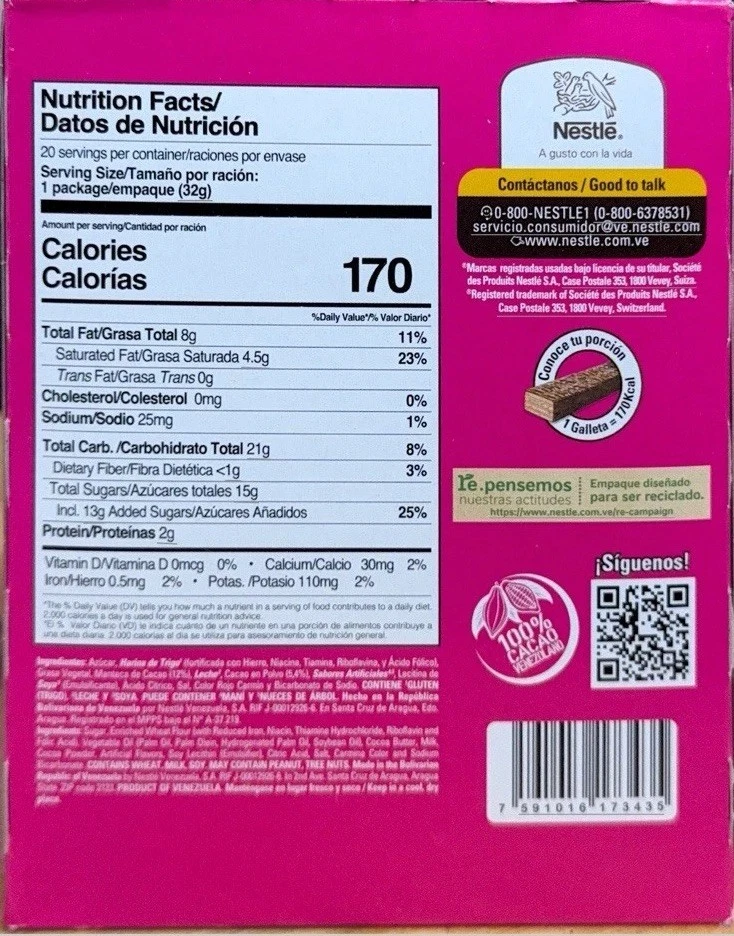 Samba Fresa Savoy 20 Unidades Foto 3 de 3