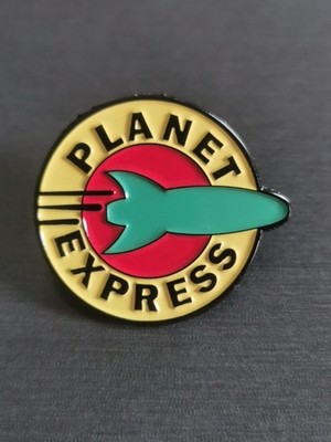 FUTURAMA FRY PLANET EXPRESS Pin Badge Patch Neu Hochwertig